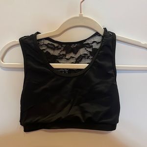 Natalie Dance Wear Back-Lace Sports Bra